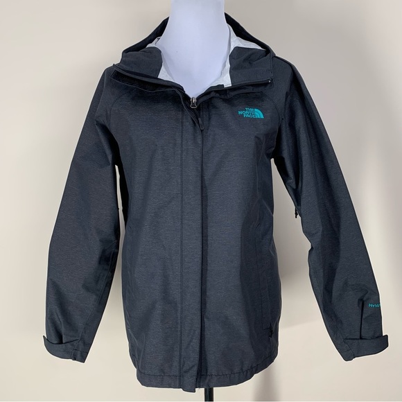 The North Face Jackets & Coats The North Face Black Heather Hyvent